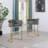 Maebelle Velvet Barstool 29" (Single Chair)-329666214-329666209