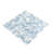 13" x 13" Straight Edge Glass Mosaic Wall & Floor Tile-61182929