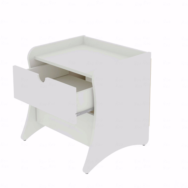 Table de chevet, Blanc