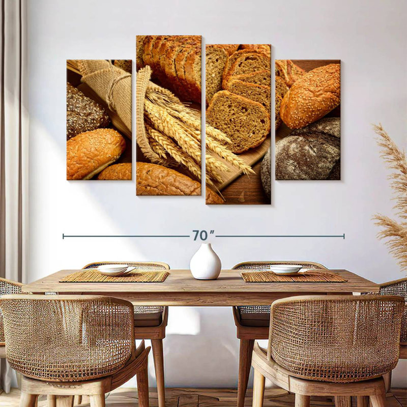 Yarlin Rustic Bread Display, 42" H x 68" W