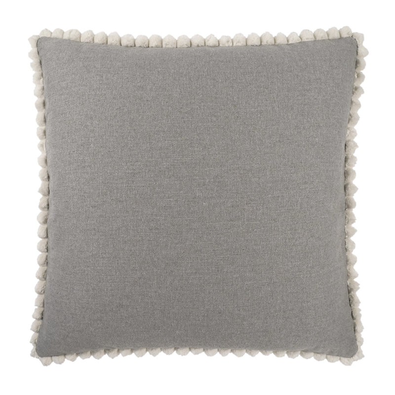 Pom Chic Throw Pillow, Square 22"