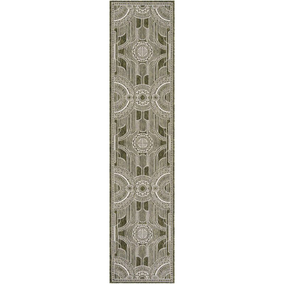 None Huitt Runner Rug Green Colour