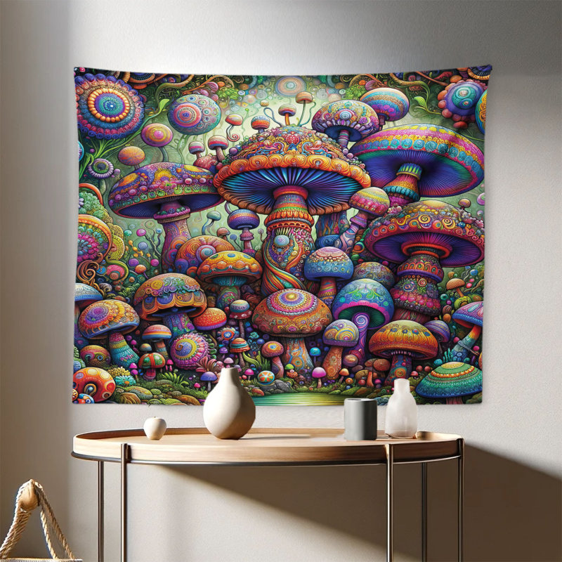 Tapisserie en microfibre, H 28 po x l 23 po