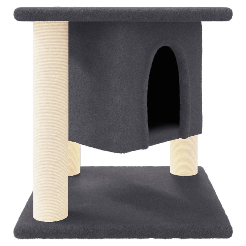 Rowe 37cm H Cat Tree, Dark Grey