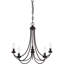 Lustre classique de style bougie Aveline Drea-1050960901
