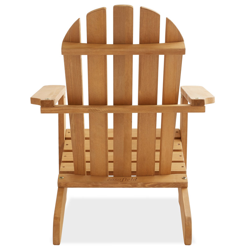  Cedar Kids Outdoor Adirondack Chair, Natural