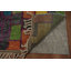 Tapis marocain multicolore à carreaux multicolores 9 x 13