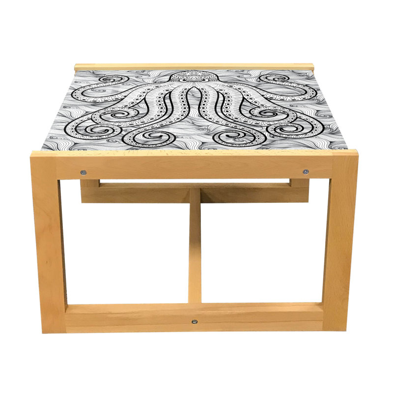 Jaiquan Trestle Coffee Table, 40cm H x 46.5cm W x 62cm D