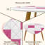Ensemble de 2 tables basses gigognes Triangle
