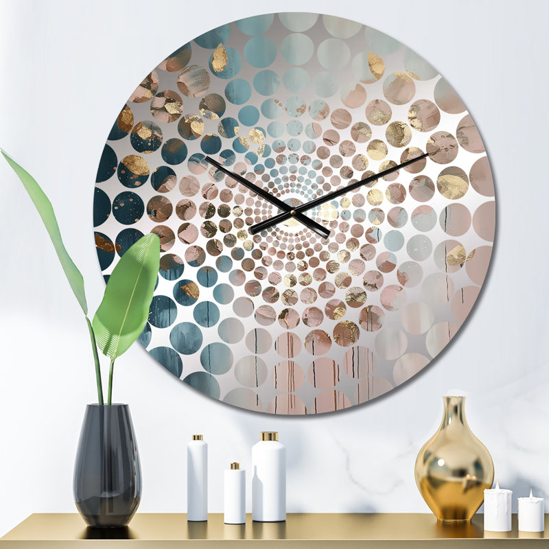 Samyra - Horloge murale hortensia, Médium