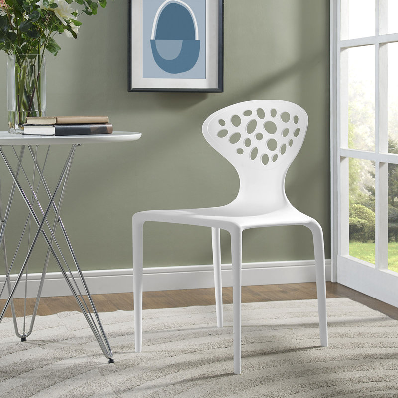 Modway Animate Dining Chair, White