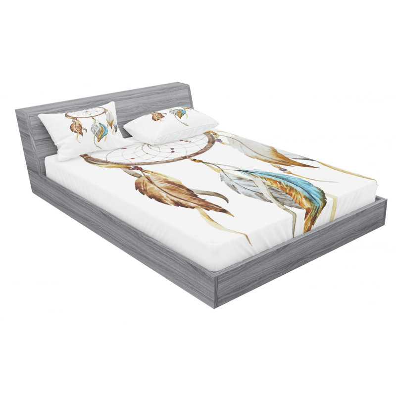 Microfiber Sheet Set, Full Sheet Set with Fitted Sheet