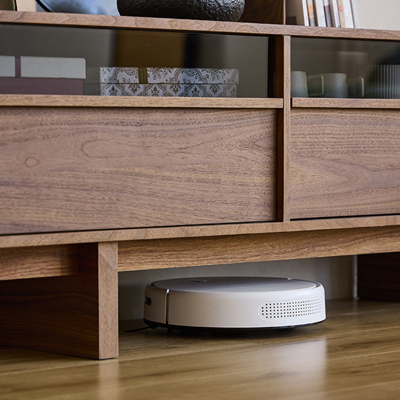 TV Stand with Black Walnut Veneer