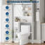Porte-papier hygiénique de style maison de campagne blanc