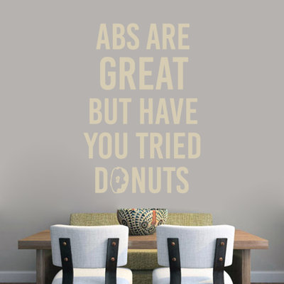 Text & Numbers Non-Wall Damaging Wall Decal
