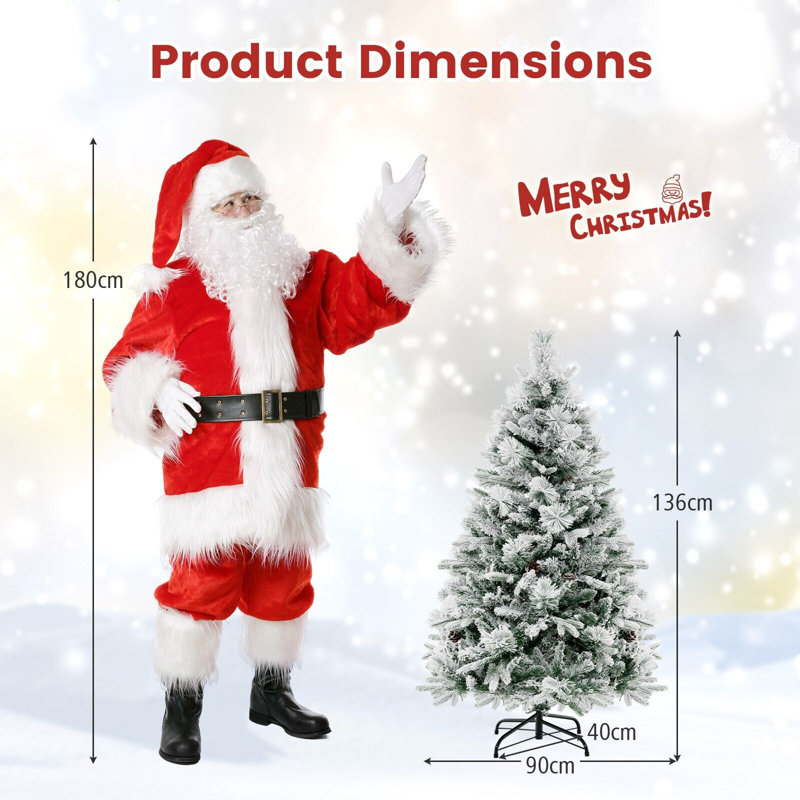 Lighted Artificial Christmas Tree
