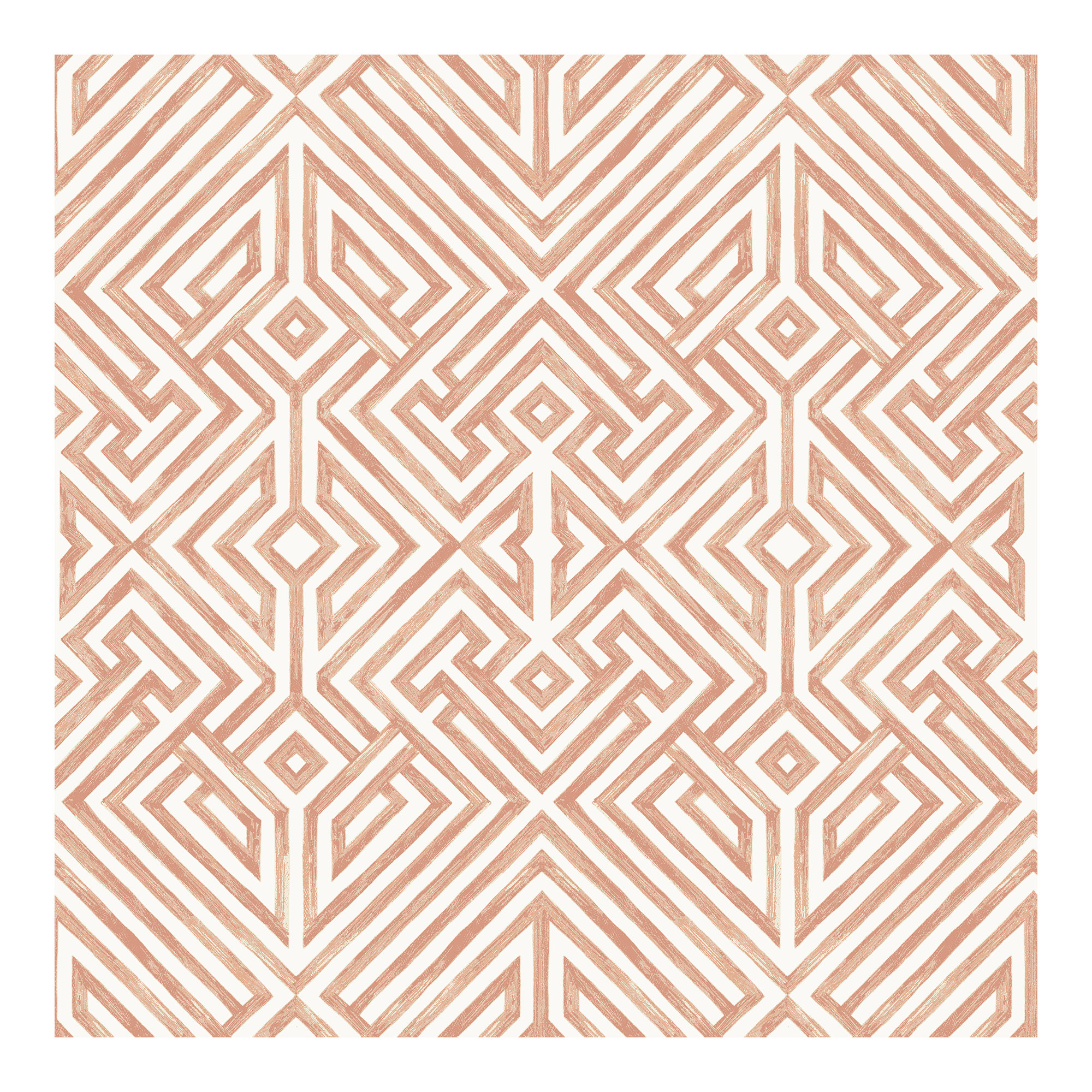 Shauni 33' L x 20.5' W Wallpaper Roll, Red