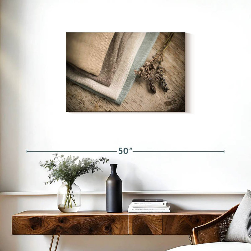 Senne Neutral Colored Fabrics, 20" H x 30" W