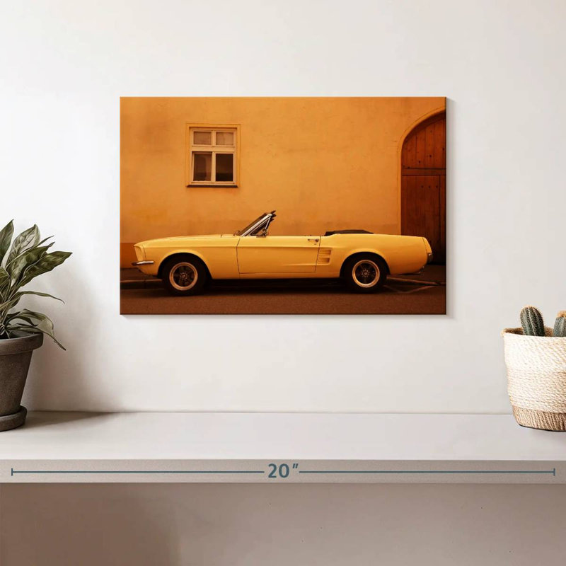 Ford Mustang décapotable Mehar 1960, H 8 po x l 12 po