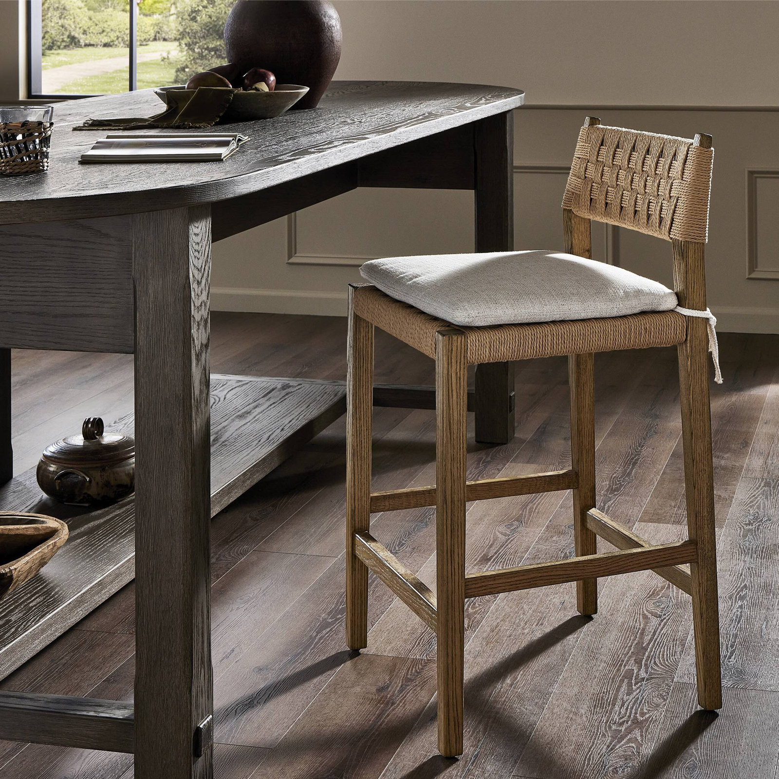 Mallory Bar and Counter Stool, Counter Stool (26" Seat Height)