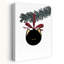 Christmas Cat Ornament Contemporary Cat Winter Wall Art Print 1 Piece Wrapped Canvas Wall Art-814665076