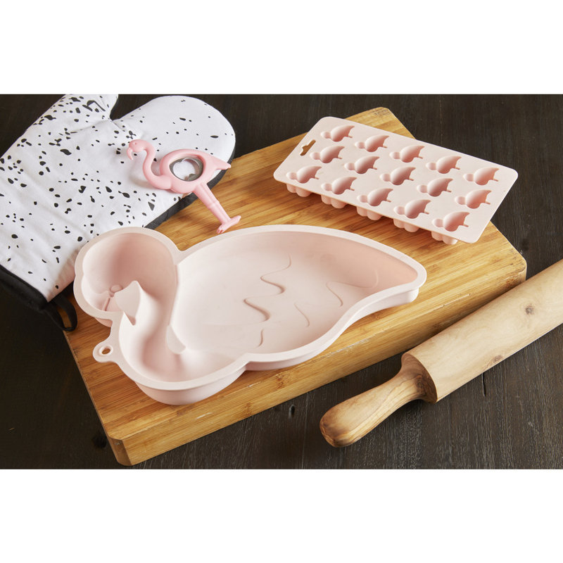 Sykes 15 Flamingo Ice Cube Tray