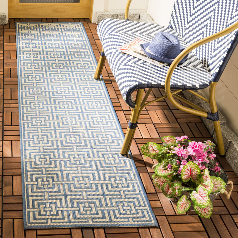 Tapis d'intérieur / extérieur Carovella, Tapis de couloir 2 pi 2 po x 10 pi