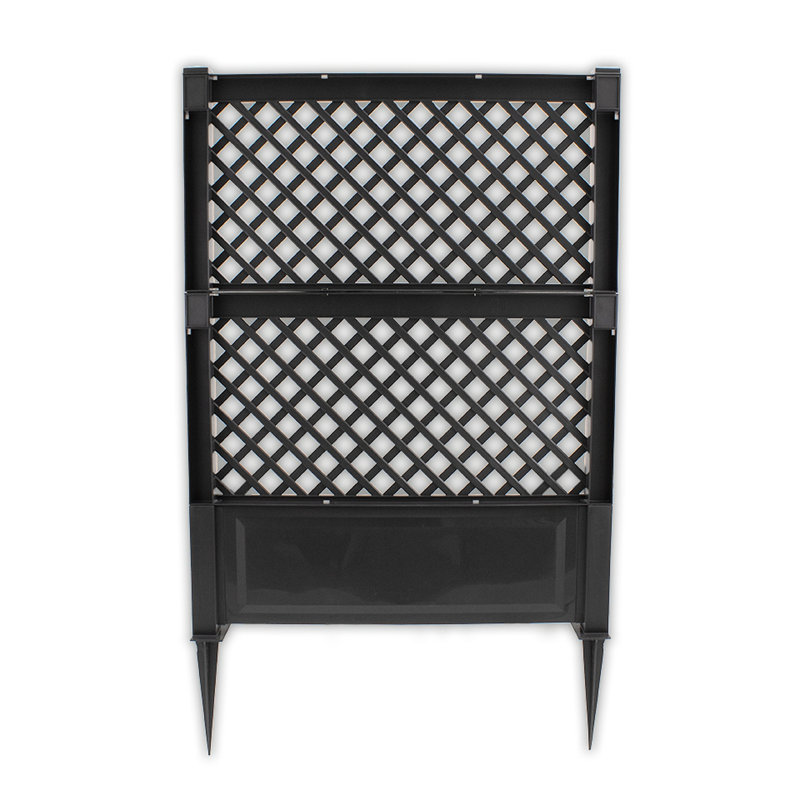140cm H x 100cm W Plastic Expanding Trellis, Anthracite