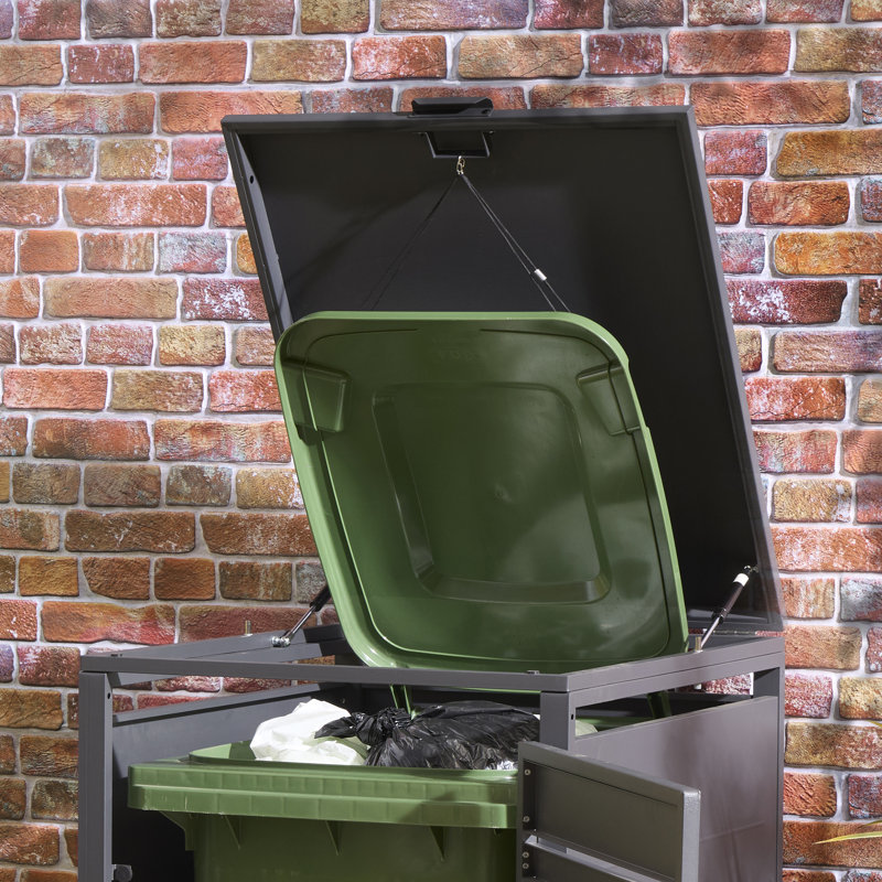 Metal Single Bin Store, Anthracite