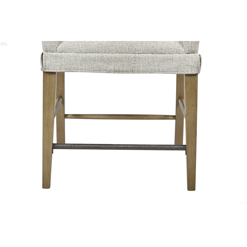 Tabouret de comptoir rembourré (ensemble de 2)