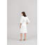 Solange Cotton Blend Terry Cloth Girl / Woman+ Above Knee Bathrobe with Pockets-73523502