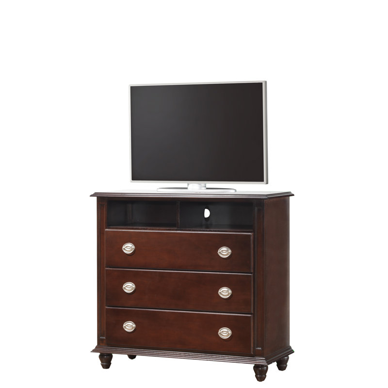 Penncross 44'' W 3 - Drawer Dresser, Cappuccino