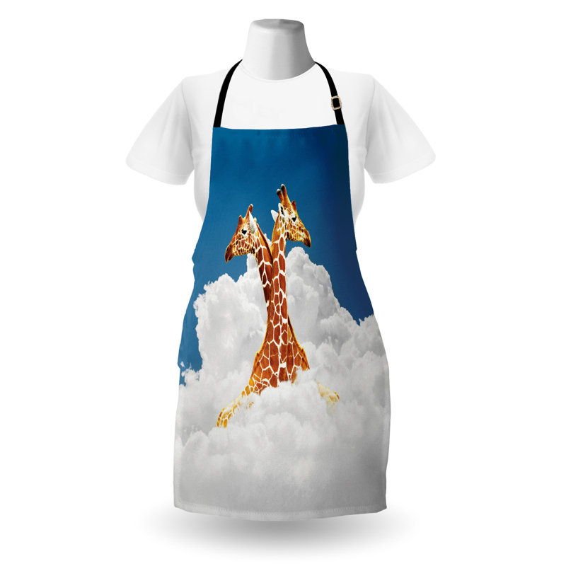 No Pattern Bib Apron