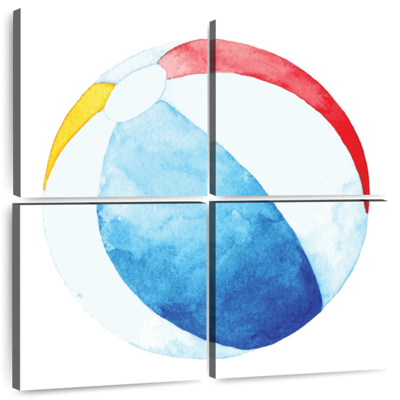 Ashelle Beach Ball, 18" H x 18" W