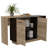 Chesterfield 2-Shelf 1-Drawer Kitchen Island-682502311
