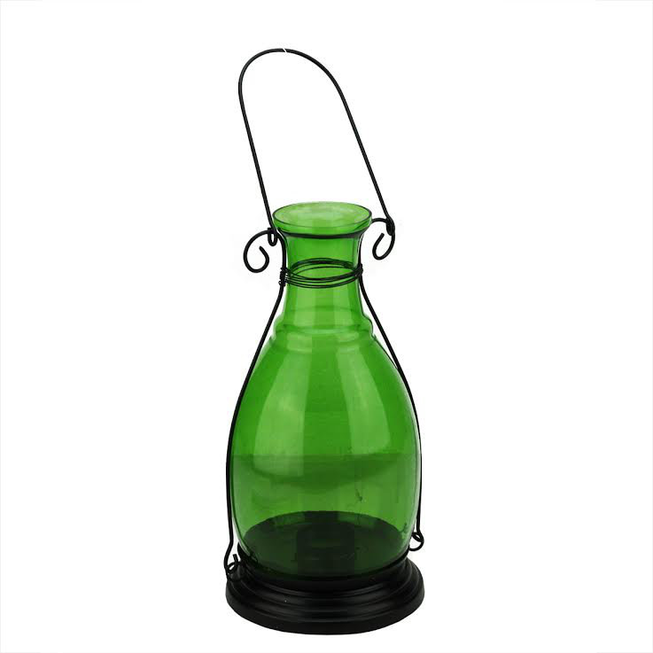 Lanterne décorative 10,5 ", Vert