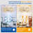 20 Inch Farmhouse Caged Ceiling Fan with Light, Remote & APP Control Quiet DC Motor Cement-173473606-172977928