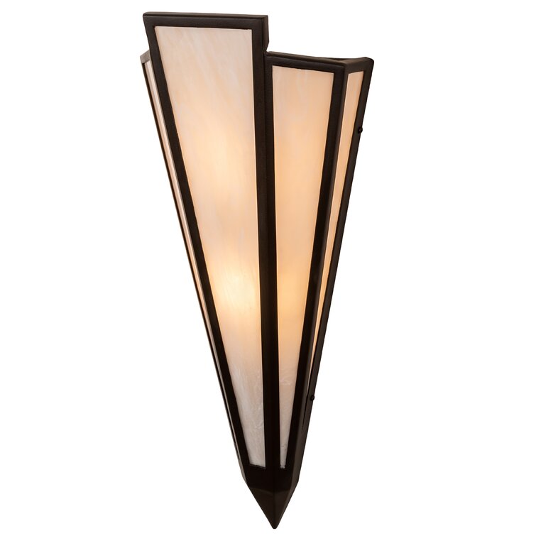 2nd Ave Lighting Brum Steel Flush Mounted Sconce | Wayfair