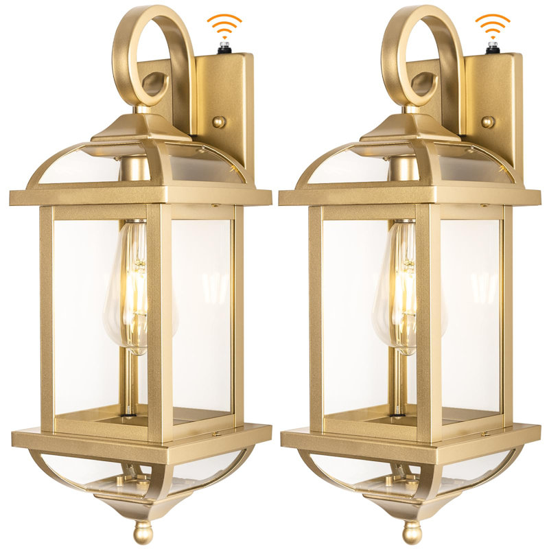 Luminaires d'extérieur 18 po, Doré