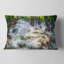 Coussin lombaire cascade photographie Huay Mae Kamin