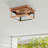 2 - Bulb Outdoor Flush Mount