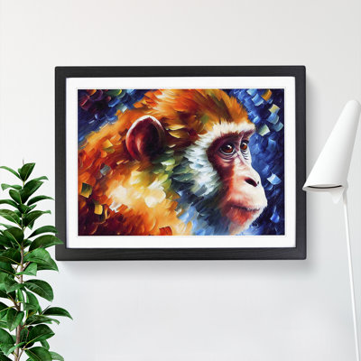 Monkey - Framed Print
