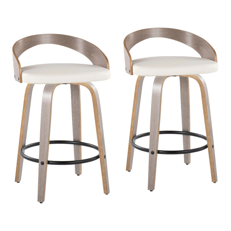 Fixed-Height Counter Stool with Swivel