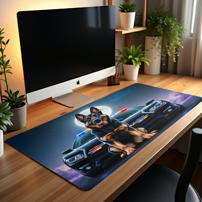 Polyester Desk Pad, 31.5x15.5