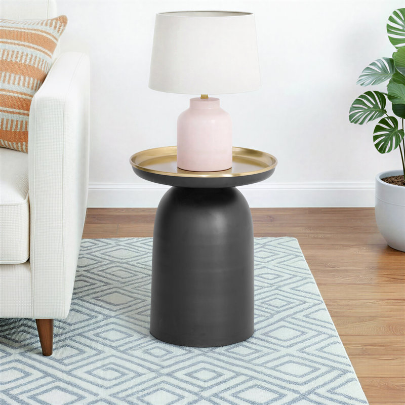 Heath Iron Tray Top End Table