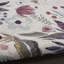 Tapis ivoire / rose en coton lavable à la machine Abigayle-281420352