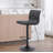 Tufted Fabric Bar Stools Set of 2, Adjustable Swivel Counter Height Barstools with Back, Upholstered Armless Airlift Bar Chairs for Kitchen Dining Cafe-118611200-118611198-33198492