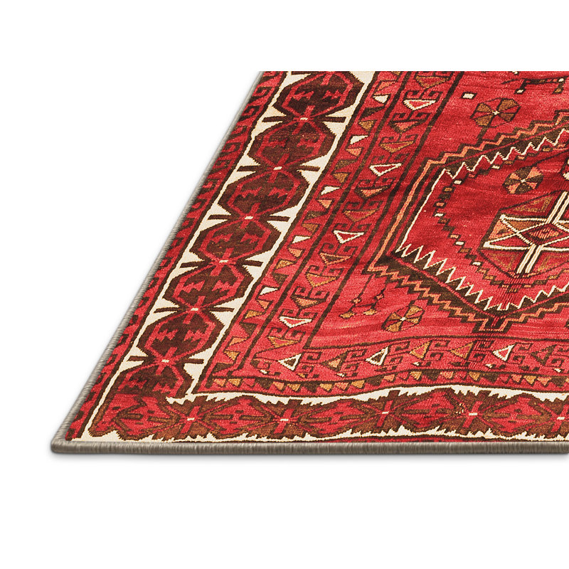 Oriental Indoor Rug, Rectangle 5' x 8'