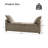 Aristides Modern 59.4" Wide Storage Bench with Two Pillows for Bedroom End of Bed King Size-98478654