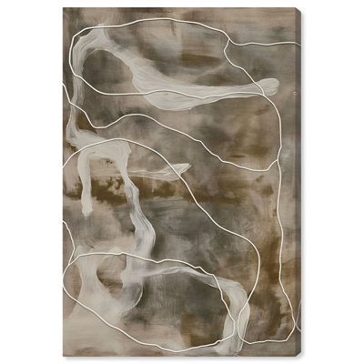 «Shifting Strata (II)», art minimaliste bohème par Hokku Designs